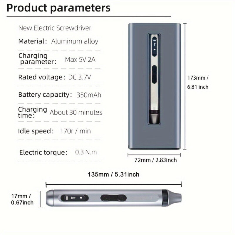 Precision Electric Screwdriver Set Silent - Image 4