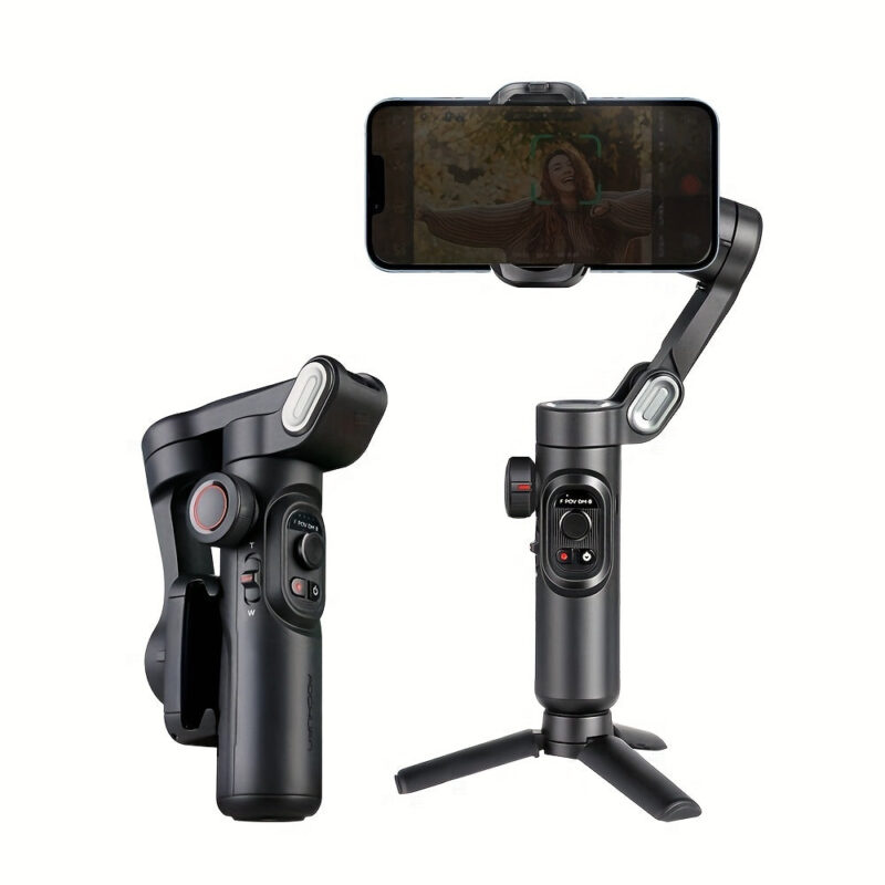 Handheld Gimbal Stabilizer 3-Axis Smartphone Foldable Gimbal for iPhone&Android