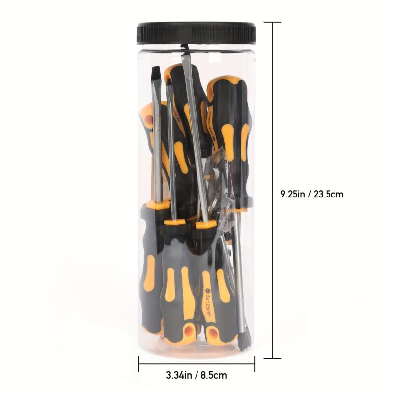 5 Phillips And 5 Slotted Professional Buffer Handle Screwdrivers - Image 2