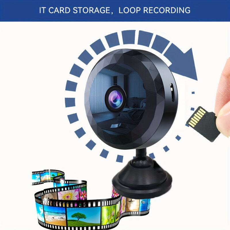 Hidden Camera Mini WiFi Camera Portable Small Nanny Cam - Image 4