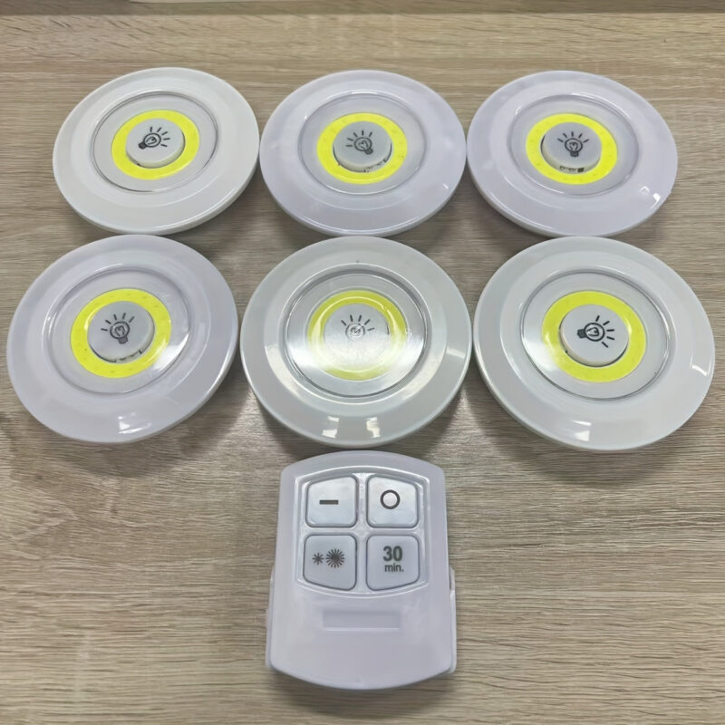 6pcs/3pcs Smart Wireless LED Under-Cabinet Lights COB Night Light - Image 8